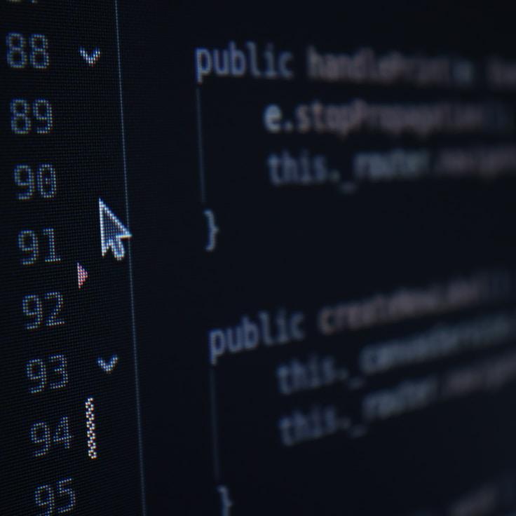 Android app development interface